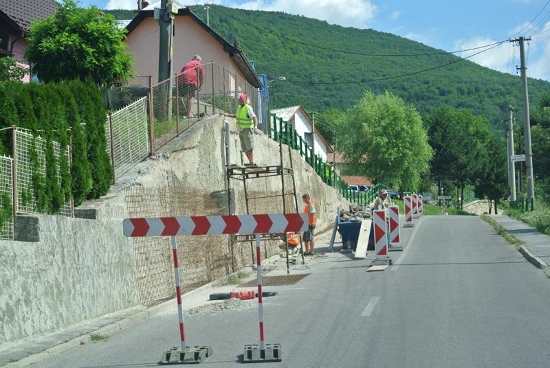 Rekonštrukcia oporného múra - obrázok 3