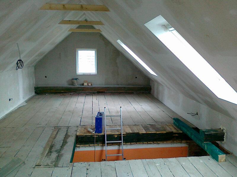 Sadrokartónové podkrovie - obrázok 4