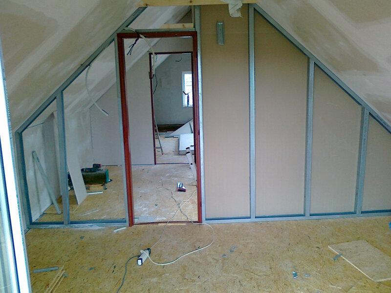 Sadrokartónové podkrovie - obrázok 7