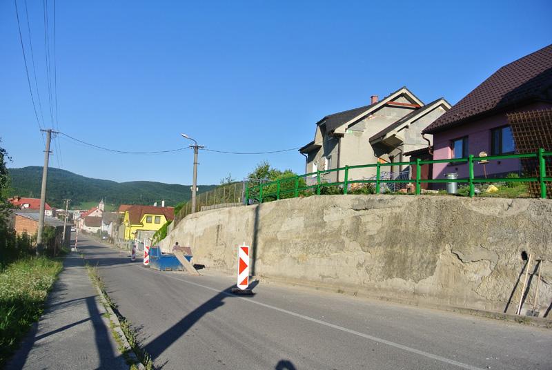 Rekonštrukcia oporného múra